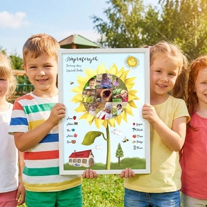 Legjobb óvó néni ajándék, Fényképes Óvodai Ballagási Tabló, Bölcsőde, Napraforgó Csoport, Óvónéni. Dadusoknak Poszter , Otthon & Életmód, Dekoráció, Kép & Falikép, Poszter, Fotó, grafika, rajz, illusztráció, MESKA