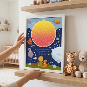 Kis Herceges Csillagtérkép Poszter � Egyedi Baba és Gyerekszoba Ajándék Babaváró, Csillagkép, Mérföldkő - Meska.hu