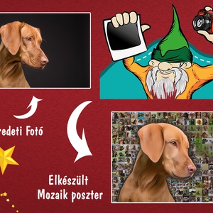 Fényképes Mozaikposzter, Egyedi Emlékkollázs Saját Fotókból Családi Falikép Ajándék - otthon & életmód - dekoráció - kép & falikép - poszter - Meska.hu