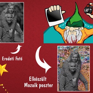 Fényképes Mozaikposzter, Egyedi Emlékkollázs Saját Fotókból Családi Falikép Ajándék - otthon & életmód - dekoráció - kép & falikép - poszter - Meska.hu