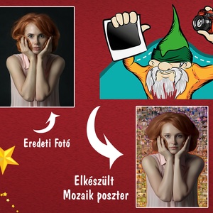 Fényképes Mozaikposzter, Egyedi Emlékkollázs Saját Fotókból Családi Falikép Ajándék - otthon & életmód - dekoráció - kép & falikép - poszter - Meska.hu