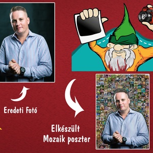 Fényképes Mozaikposzter, Egyedi Emlékkollázs Saját Fotókból Családi Falikép Ajándék - otthon & életmód - dekoráció - kép & falikép - poszter - Meska.hu