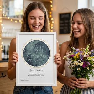 Egyedi csillagtérkép Apának Barátomnak Nászajándék Esküvő Vicces szülinap évforduló szerelmes Legötletesebb leánybúcsú - Meska.hu