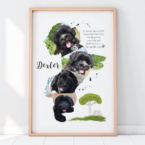 Bichon Havanese kutya falidekoráció, kutyák szerelmeseinek, születésnapra Vicces, Frappáns, Szülinapi ajándék, Lányoknak - otthon & életmód - dekoráció - kép & falikép - poszter - Meska.hu