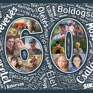60. szülinapra Fényképes számos poszter, Barátnőnek, Legötletesebb szülinapi ajándékok, Nőknek, Férfiaknak, Apának, Anya - otthon & életmód - dekoráció - kép & falikép - poszter - Meska.hu
