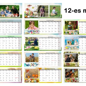 2027-es fényképes asztali naptár � egyedi ajándék nőknek - Meska.hu