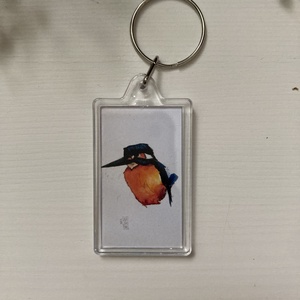 Kulcstartó - Madaras kulcstartó, Táska & Tok, Kulcstartó & Táskadísz, Kulcstartó, Festészet, Fotó, grafika, rajz, illusztráció, MESKA