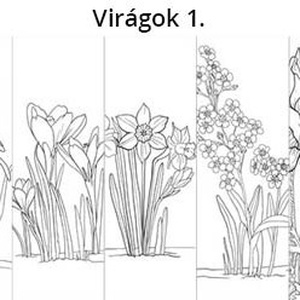 Könyvjelző - DIY színező csomag  - diy (csináld magad) - egységcsomag - Meska.hu