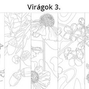 Könyvjelző - DIY színező csomag  - diy (csináld magad) - egységcsomag - Meska.hu