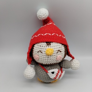 Pingvin, Otthon & Életmód, Babaszoba, gyerekszoba, Babaszoba dekoráció, Horgolás, Varrás, MESKA