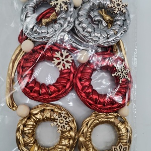 Karácsonyfa dísz - karácsony - mikulás - mikulás beltéri dekoráció - Meska.hu