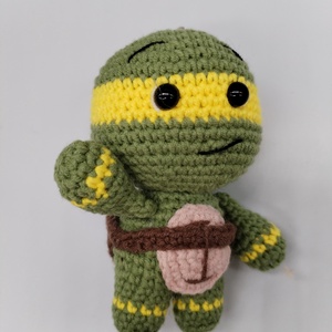 Tini ninja teknős - baba - mama - baba játékok - szundikendő, alvóka - Meska.hu