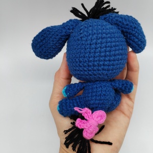 Füles szamár - játék & sport - plüssállat & játékfigura - plüss mesefigurák - Meska.hu