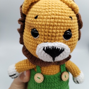 Oroszlán - játék & sport - plüssállat & játékfigura - oroszlán - Meska.hu