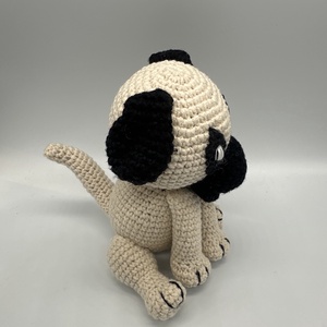 Horgolt mopsz - játék & sport - plüssállat & játékfigura - kutya - Meska.hu