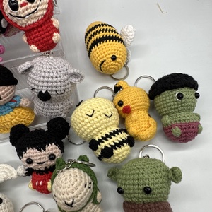 Horgolt kulcstartók - táska & tok - kulcstartó & táskadísz - kulcstartó - Meska.hu