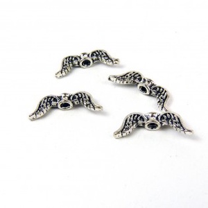 Angyalszárny ékszerdísz, fityegő, charm 20x8mm - Meska.hu