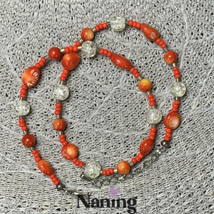 Kézműves nyaklánc � Naning műhely, Ékszer, Nyaklánc, Gyöngyös nyaklánc, Ékszerkészítés, MESKA