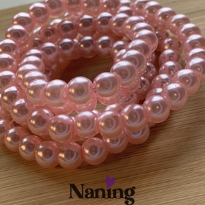 Teklagyöngy füzér � 8mm - 80cm - kb: 110db  - kellékek & szerszámok - dekorációs kellékek - gyöngyfüzér - Meska.hu