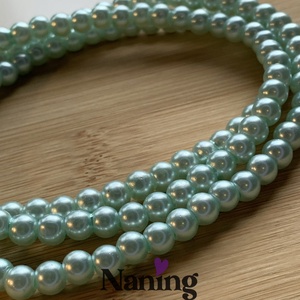 Teklagyöngy füzér � 6mm - 80cm - kb: 145db  - kellékek & szerszámok - dekorációs kellékek - gyöngyfüzér - Meska.hu