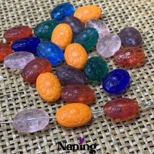 25db cseh üveggyöngy - preciosa - cukorka - vegyes színek - kellékek & szerszámok - gyöngyfűzés kellékek - üveggyöngy - Meska.hu