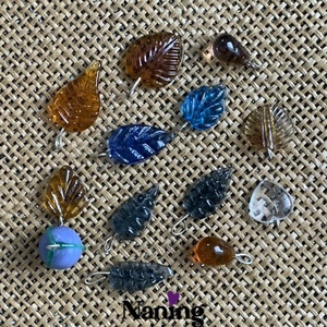 13db kézzel készített üvegmedál - vegyes méret és szín - 12 - 22mm - kellékek & szerszámok - gyöngyfűzés kellékek - üveggyöngy - Meska.hu