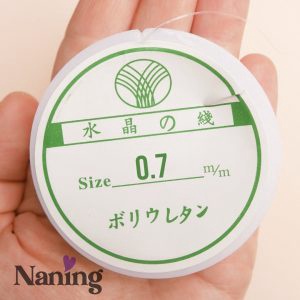 Rugalmas fűzőszál � gumis damil - 1tekercs - kellékek & szerszámok - gyöngyfűzés kellékek - damil - Meska.hu