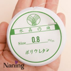 Rugalmas fűzőszál � gumis damil - 1tekercs - kellékek & szerszámok - gyöngyfűzés kellékek - damil - Meska.hu