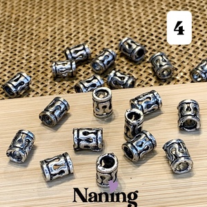 20db fém köztes/összekötőelem - antik ezüst - 4féle - kellékek & szerszámok - gyöngyfűzés kellékek - fém köztesek - Meska.hu