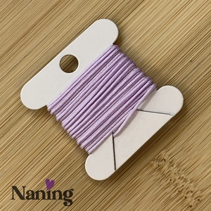 10 méter selyem ékszerzsinór - orgonalila - 0,8mm  (50ft/m) - kellékek & szerszámok - rövidáru - fonal, cérna - kevert fonal - Meska.hu