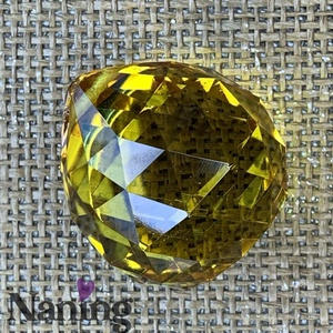 Csiszolt üvegkristály szivárványkristály � napfogó � 40mm  - kellékek & szerszámok - gyöngyfűzés kellékek - üveggyöngy - Meska.hu