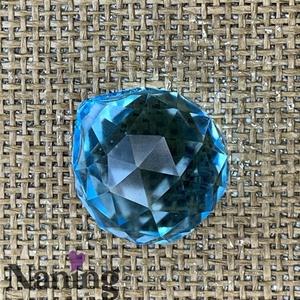 Csiszolt üvegkristály szivárványkristály � napfogó � 30mm  - kellékek & szerszámok - gyöngyfűzés kellékek - üveggyöngy - Meska.hu