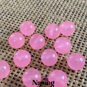 10db festett jáde, ásványgyöngy - 12mm - (40ft/db), Kellékek & szerszámok, Ásvány alapanyag, Ásványfüzér, , MESKA