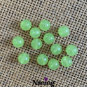 10db festett jáde, ásványgyöngy - 10mm (35ft/db), Kellékek & szerszámok, Ásvány alapanyag, Ásványfüzér, , MESKA