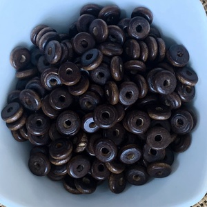 50 db festett fagyöngy � rondell � 10mm (10ft/db) - kellékek & szerszámok - gyöngyfűzés kellékek - fa gyöngy - Meska.hu