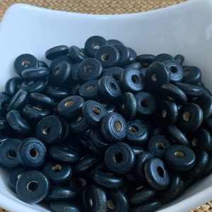 50 db festett fagyöngy � rondell � 10mm (10ft/db) - kellékek & szerszámok - gyöngyfűzés kellékek - fa gyöngy - Meska.hu