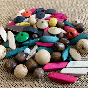 - UTOLSÓ DARABOK - fagyöngy csomag - 80db (3ft/db), Kellékek & szerszámok, Gyöngyfűzés kellékek, Fa gyöngy, , MESKA