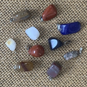 10db ásvány medál (80ft/db) - kellékek & szerszámok - ékszerkellék - medál csomag - Meska.hu