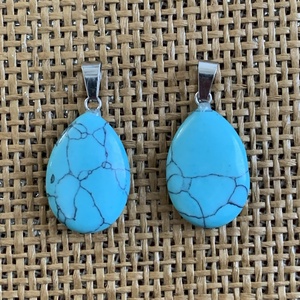 2db ásvány medál - csillag/csepp  (500ft/db), Kellékek & szerszámok, Ásvány alapanyag, Ásvány figura, , MESKA