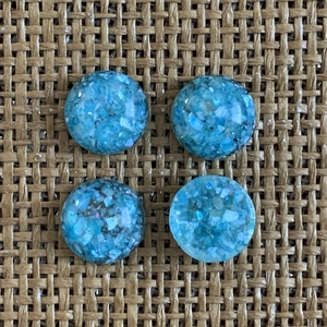 4 db irizáló műgyanta kaboson - (60ft/db) - Meska.hu