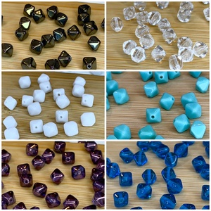 20db PRECIOSA cseh üveggyöngy � bicone � 6x6mm (25ft/db), Kellékek & szerszámok, Gyöngyfűzés kellékek, Preciosa kristály, , MESKA