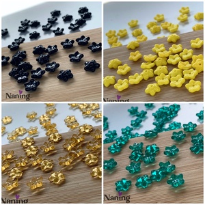 40db PRECIOSA cseh üveggyöngy, virág � 7mm  (15ft/db), Kellékek & szerszámok, Gyöngyfűzés kellékek, Preciosa kristály, , MESKA