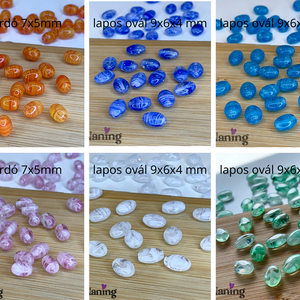 20db PRECIOSA - cseh üveggyöngy  (30ft/db), Kellékek & szerszámok, Gyöngyfűzés kellékek, Preciosa kristály, , MESKA