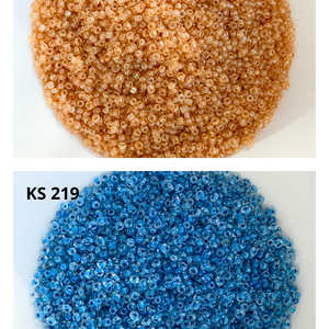 50 gramm kásagyöngy - 2,5mm  (50ft/10gramm) - kellékek & szerszámok - gyöngyfűzés kellékek - kásagyöngy - Meska.hu