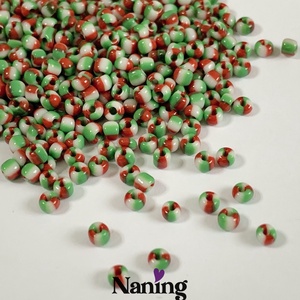 50gramm kásagyöngy - csíkos  (50ft/10gramm), Kellékek & szerszámok, Gyöngyfűzés kellékek, Kásagyöngy, , MESKA