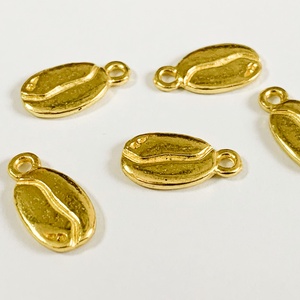 4db KÁVÉSZEM charm - 7x10mm  (80ft/db), Kellékek & szerszámok, Ékszerkellék, Charmok, , MESKA