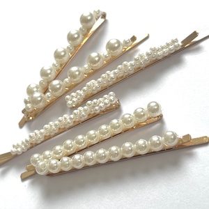 GYÖNGYÖS - hajcsat - szett - 6db-os - esküvő - hajdísz - hajtű - Meska.hu