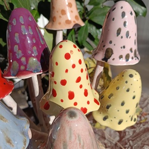 Kerámia gombák - otthon & életmód - autó - autós illatosító - Meska.hu