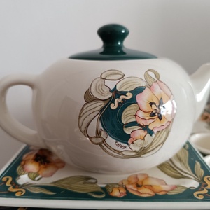 TIFFANY REGGELIZŐ KÉSZLET - BOUTIQUE (OLASZ DIZÁJN) - otthon & életmód - konyhafelszerelés, tálalás - tálalás - teás- és kávés pohár, készlet - Meska.hu