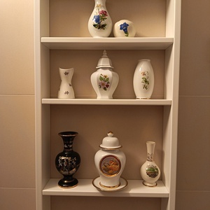 PORCELÁN KULACS ÉS VÁZÁK - EGYBEN - Meska.hu